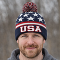 USA Pom-Pom Hat