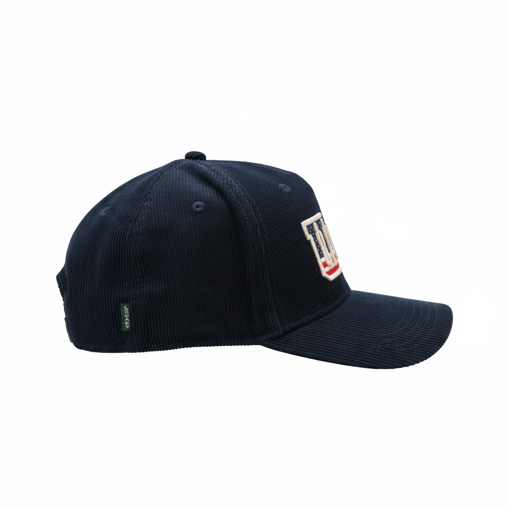 USA Midnight Blue Corduroy Hat
